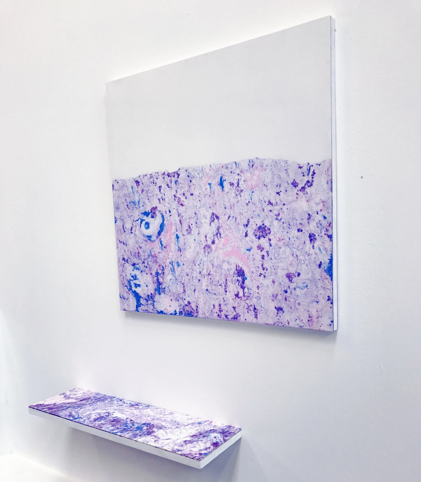Water Line — oil on board 60 x 60cm 2015